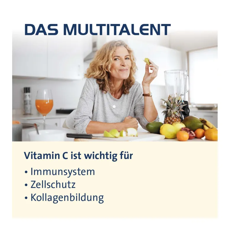 Vitamin C Hevert 500 mg gepufferte Kapseln, 60 St