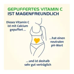 Vitamin C Hevert 500 mg gepufferte Kapseln, 60 St