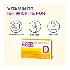 Vitamin D3 Hevert 2.000 I.E. Tabletten, 120 St