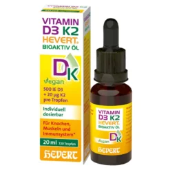 Vitamin D3 K2 Hevert Bioaktiv Öl, 20 ml