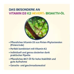 Vitamin D3 K2 Hevert Bioaktiv Öl, 20 ml