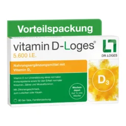 Vitamin D-Loges 5.600 I.E. Kautabletten, 60 St