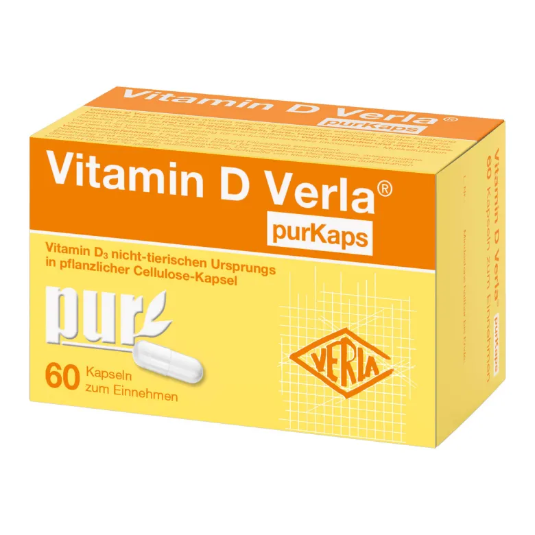 Vitamin D Verla purKaps, 60 St