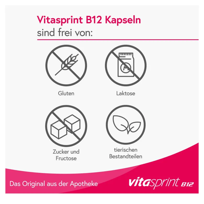 Vitasprint B12 Kapseln, 50 St