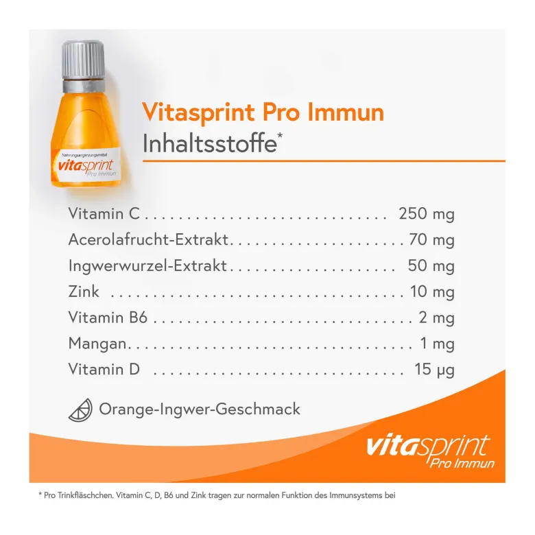 Vitasprint Pro Immun Trinkfläschchen, 24 St