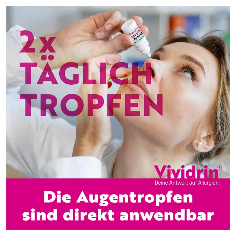Vividrin Azelastin Kombipackung bei Heuschnupfen & Allergien, 1 P