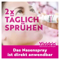 Vividrin Azelastin Kombipackung bei Heuschnupfen & Allergien, 1 P