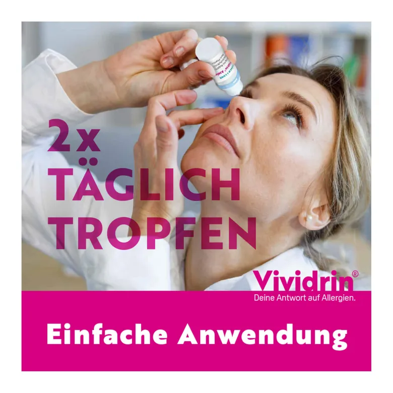 Vividrin Azelastin MDO 0,5 mg/ml Augentropfen, 10 ml
