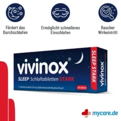 Vivinox Sleep Schlaftabletten stark, 20 St