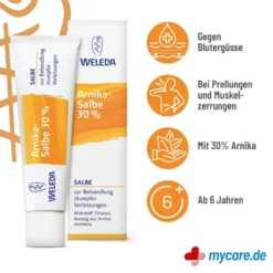 Weleda Arnika Salbe 30%, 70 g