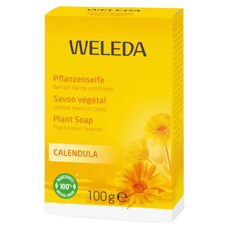 Weleda Calendula-Pflanzenseife, 100 g