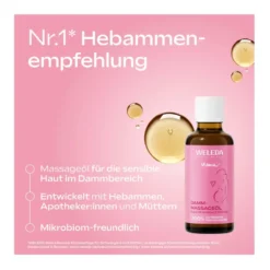 Weleda Damm-Massageöl, 50 ml