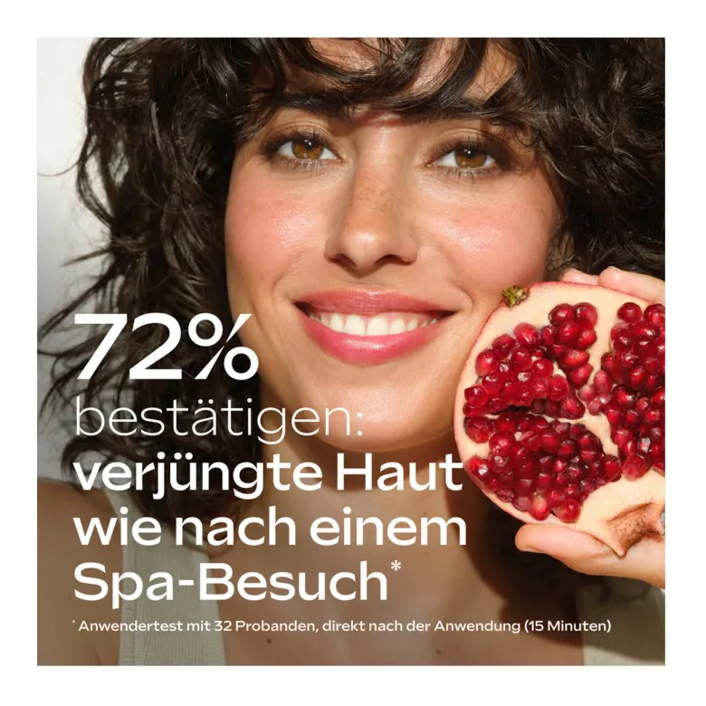 Weleda Exo Boost Youth Power Glow Tuchmaske Granatapfel, 20 ml