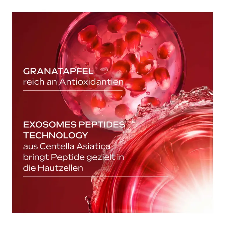 Weleda Exo Boost Youth Power Glow Tuchmaske Granatapfel, 20 ml