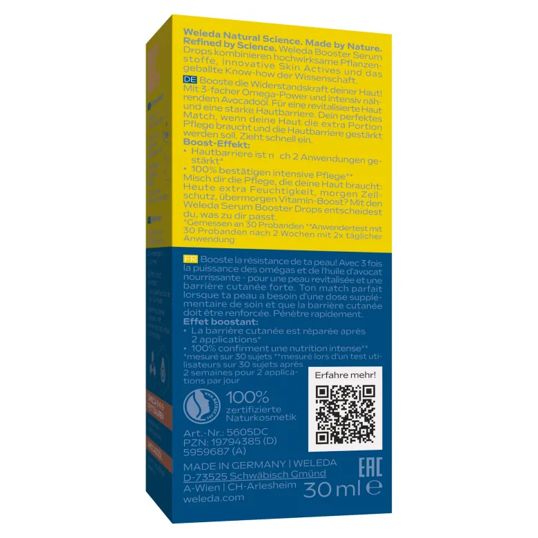 Weleda Extra Rich Omega Serum Drops, 30 ml