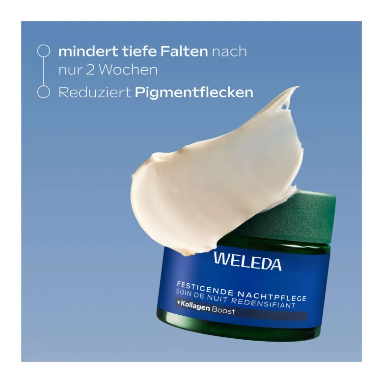 Weleda Festigende Nachtpflege Blauer Enzian & Edelweiß, 40 ml