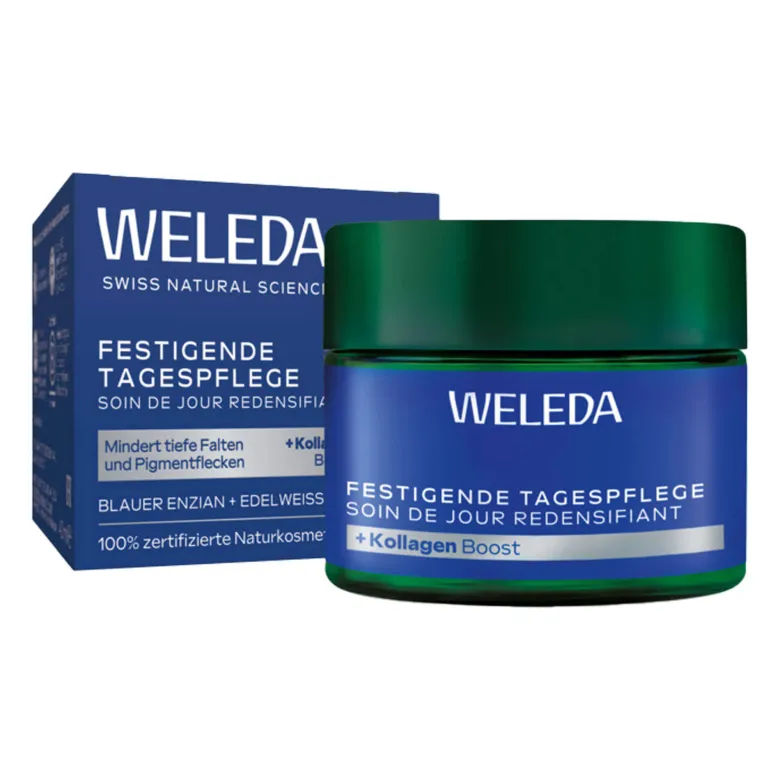 Weleda Festigende Tagespflege Blauer Enzian & Edelweiß, 40 ml