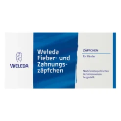 Weleda Fieber- und Zahnungszäpfchen, 10 St