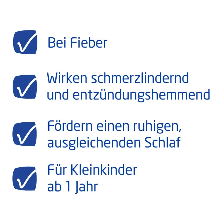 Weleda Fieber- und Zahnungszäpfchen, 10 St