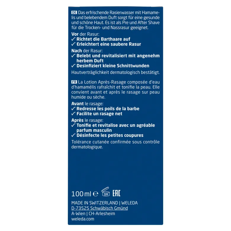 Weleda For Men Rasierwasser, 100 ml