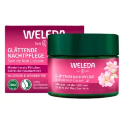 Weleda Glättende Nachtpflege Wildrose & Weißer Tee, 40 ml