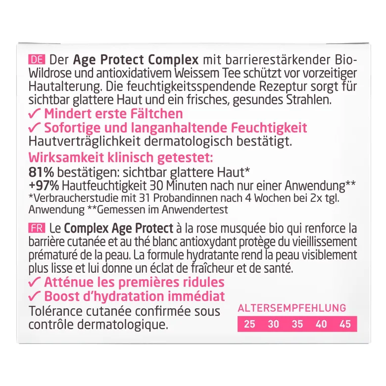 Weleda Glättende Tagespflege Wildrose & Weißer Tee, 40 ml