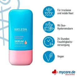Weleda Hyaluronic Moisture Serum Drops, 30 ml