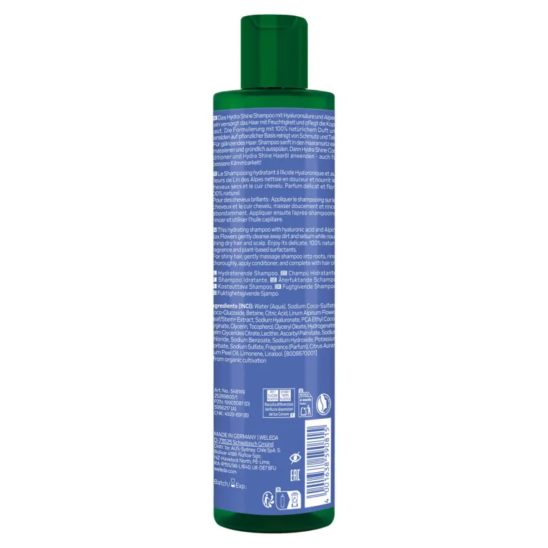 Weleda Hydra Shine Feuchtigkeits-Shampoo, 250 ml