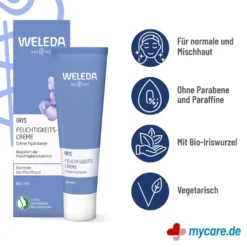 Weleda Iris Feuchtigkeitscreme, 30 ml