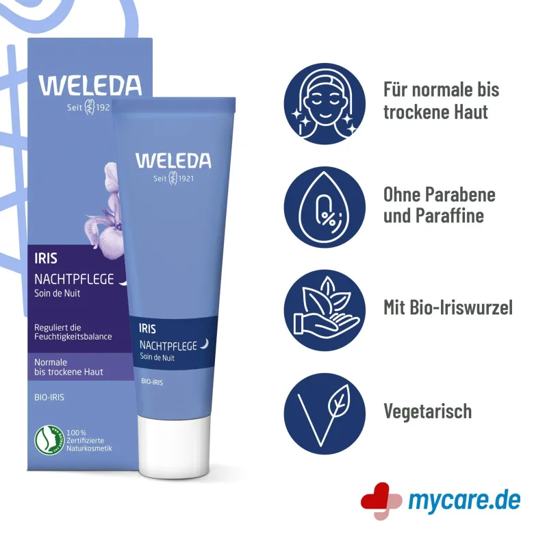 Weleda Iris Nachtpflege, 30 ml