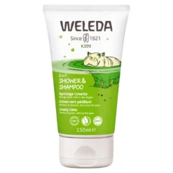 Weleda Kids 2in1 Shower & Shampoo Spritzige Limette, 150 ml