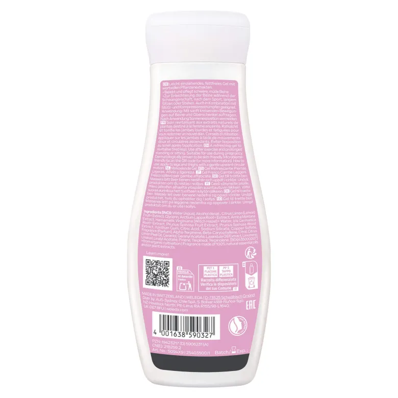 Weleda Leichte Beine Frische Gel, 200 ml