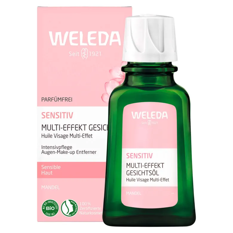 Weleda Mandel Sensitiv Multi-Effekt Gesichtsöl, 50 ml