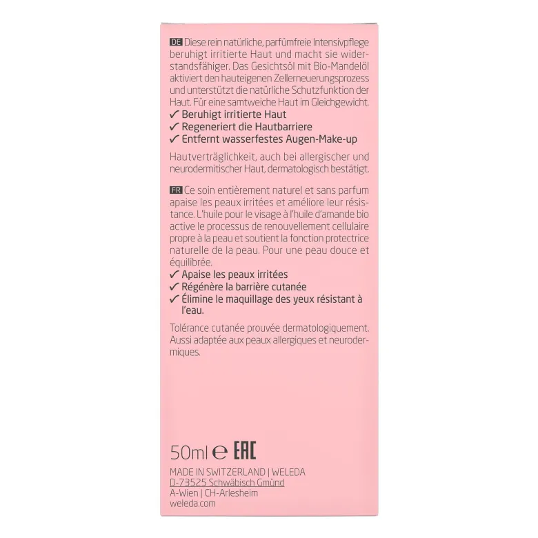 Weleda Mandel Sensitiv Multi-Effekt Gesichtsöl, 50 ml