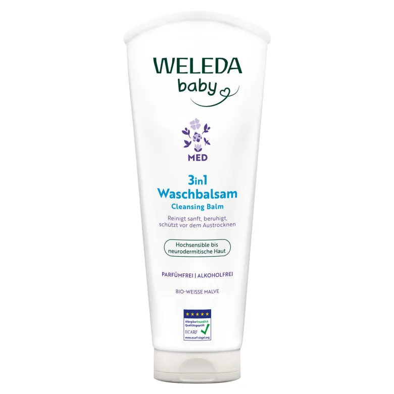 Weleda Med 3in1 Waschbalsam Weisse Malve, 200 ml