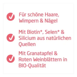 Weleda Naturweisheit Meine Haare, Wimpern & Nägel, 46 St