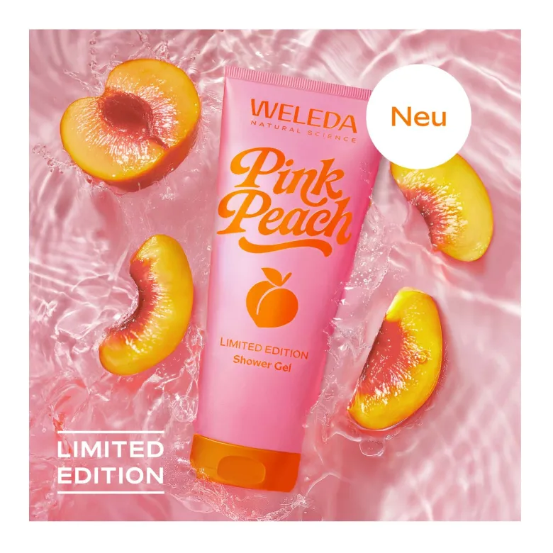 Weleda Pink Peach Shower Gel, 200 ml