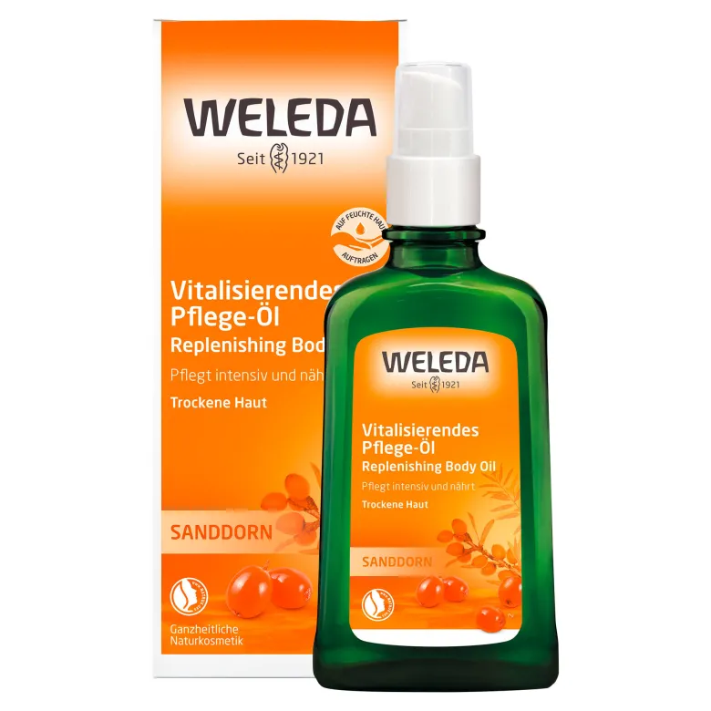Weleda Sanddorn Vitalisierendes Pflege-Öl, 100 ml