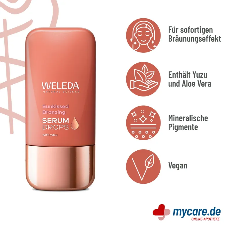 Weleda Sunkissed Bronzing Serum Drops, 30 ml