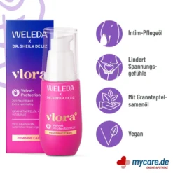 Weleda Vlora+ Velvet-Protection Oil, 30 ml