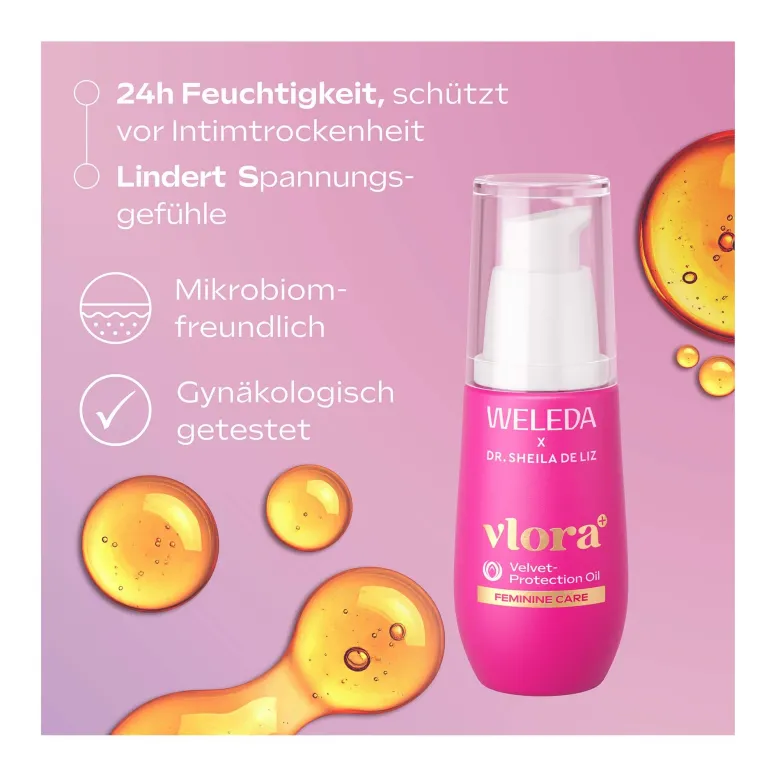 Weleda Vlora+ Velvet-Protection Oil, 30 ml