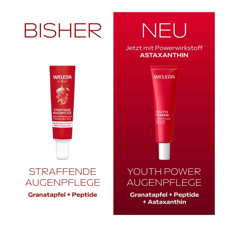 Weleda Youth Power Augenpflege Granatapfel, 12 ml