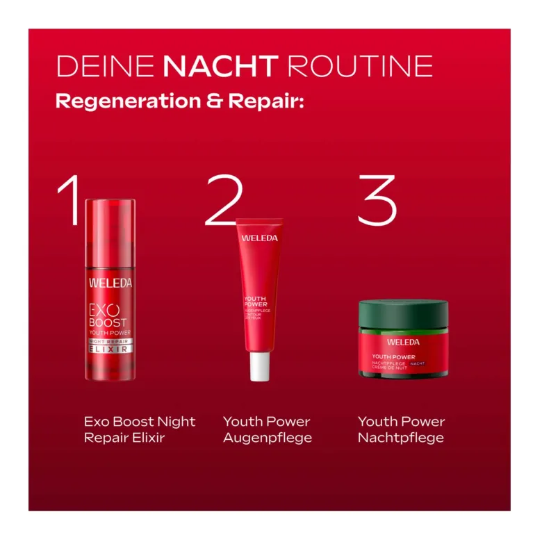 Weleda Youth Power Augenpflege Granatapfel, 12 ml