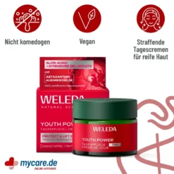 Weleda Youth Power Tagespflege Granatapfel, 40 ml