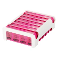 WEPA 7 Tage Compact Wochenmagazin weiß/pink, 1 St