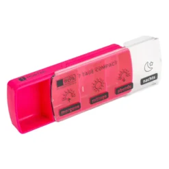 WEPA 7 Tage Compact Wochenmagazin weiß/pink, 1 St