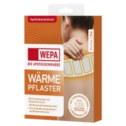 WEPA Wärmepflaster für Nacken und Rücken, 2 St