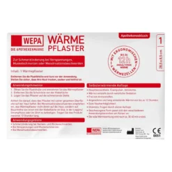 WEPA Wärmepflaster für Nacken und Rücken, 2 St