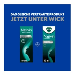 Wick Nasivin Nasenspray o.K. Erwachsene und Schulkinder, 10 ml