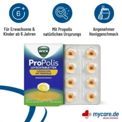 Wick ProPolis Lutschtabletten, 16 St